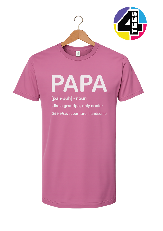 Papa: Only Cooler Tee
