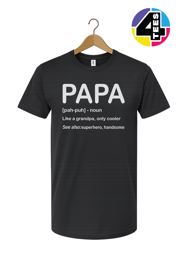 Papa: Only Cooler Tee