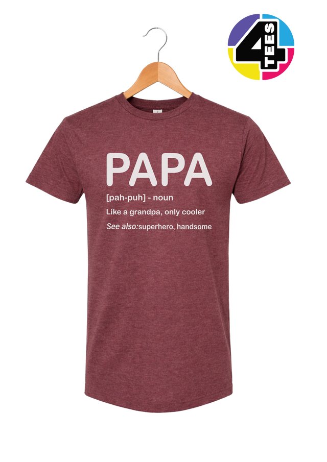 Papa: Only Cooler Tee