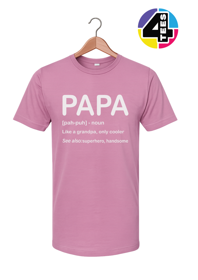 Papa: Only Cooler Tee