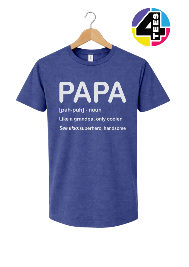 Papa: Only Cooler Tee