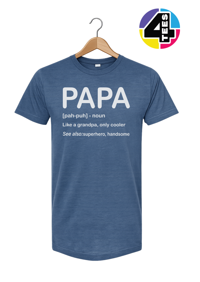 Papa: Only Cooler Tee