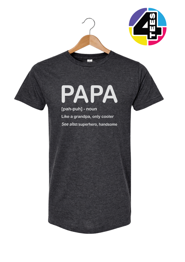Papa: Only Cooler Tee