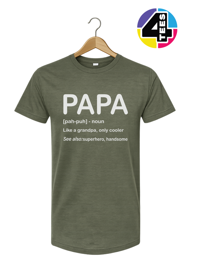 Papa: Only Cooler Tee