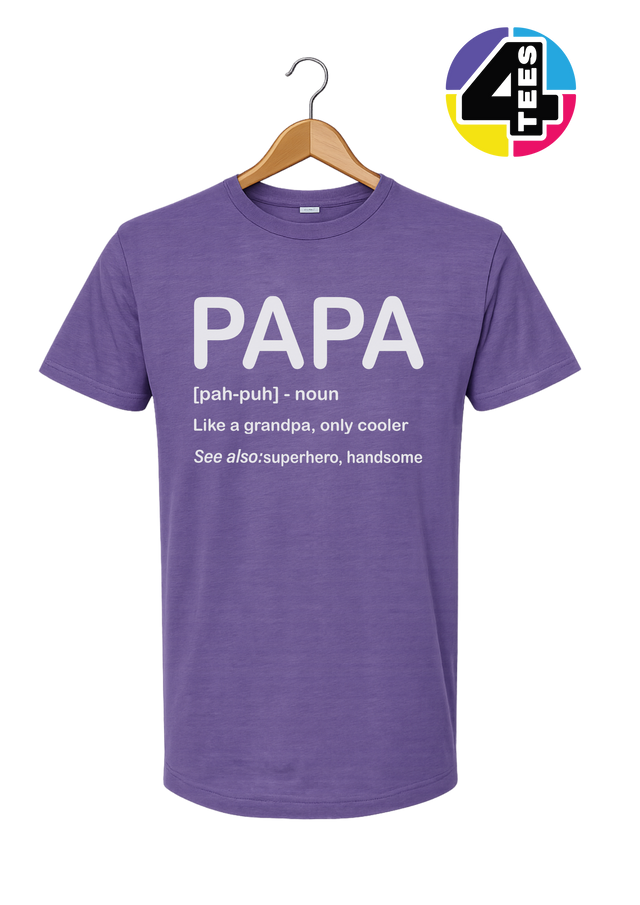 Papa: Only Cooler Tee