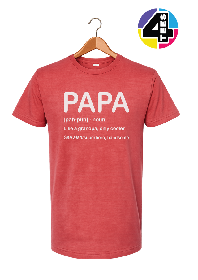 Papa: Only Cooler Tee