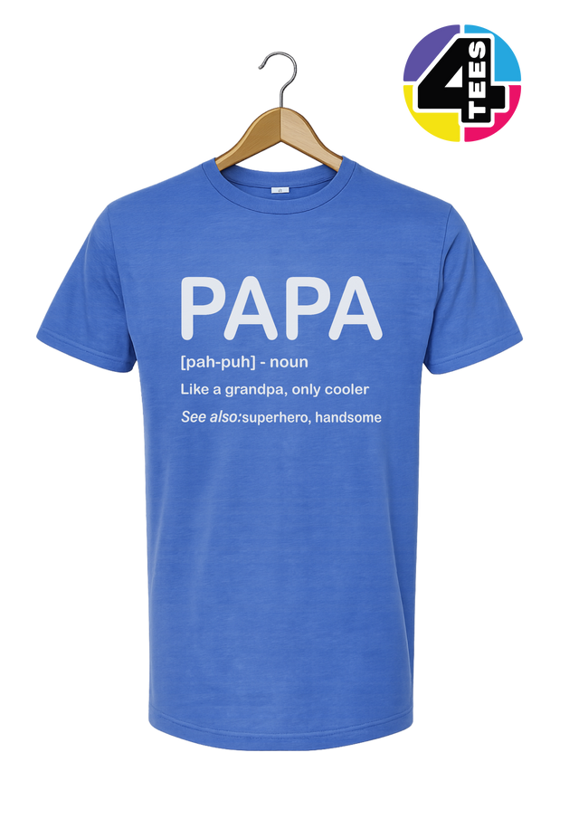 Papa: Only Cooler Tee