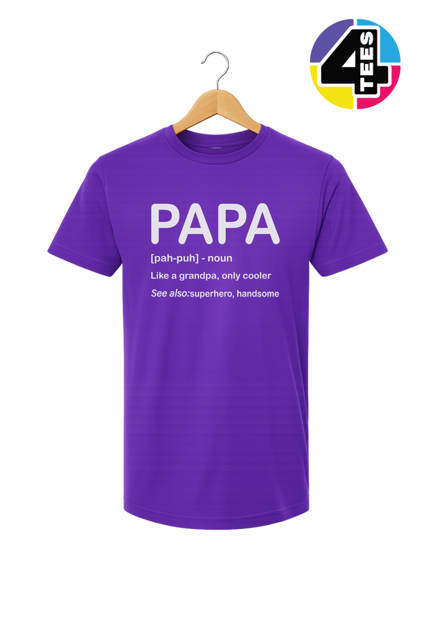 Papa: Only Cooler Tee