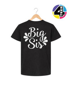 Big Sis in Bloom Youth Tee