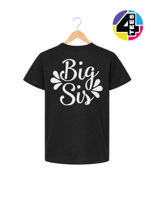Big Sis in Bloom Youth Tee