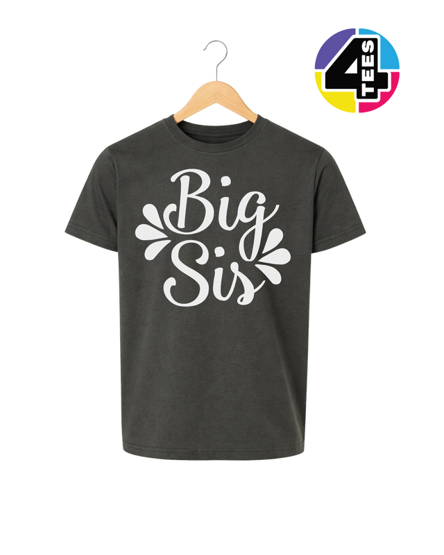 Big Sis in Bloom Youth Tee