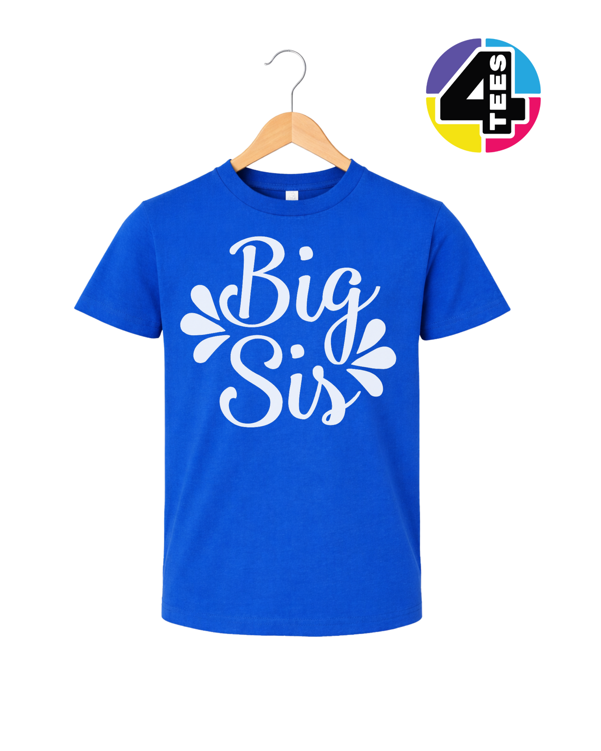 Big Sis in Bloom Youth Tee