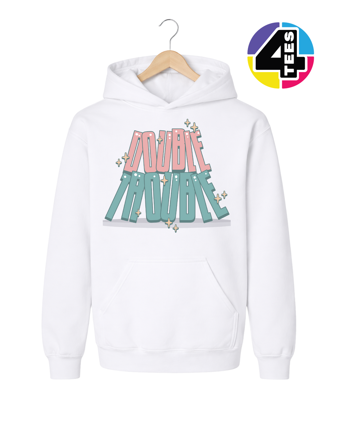 Double Trouble Youth Hoodie