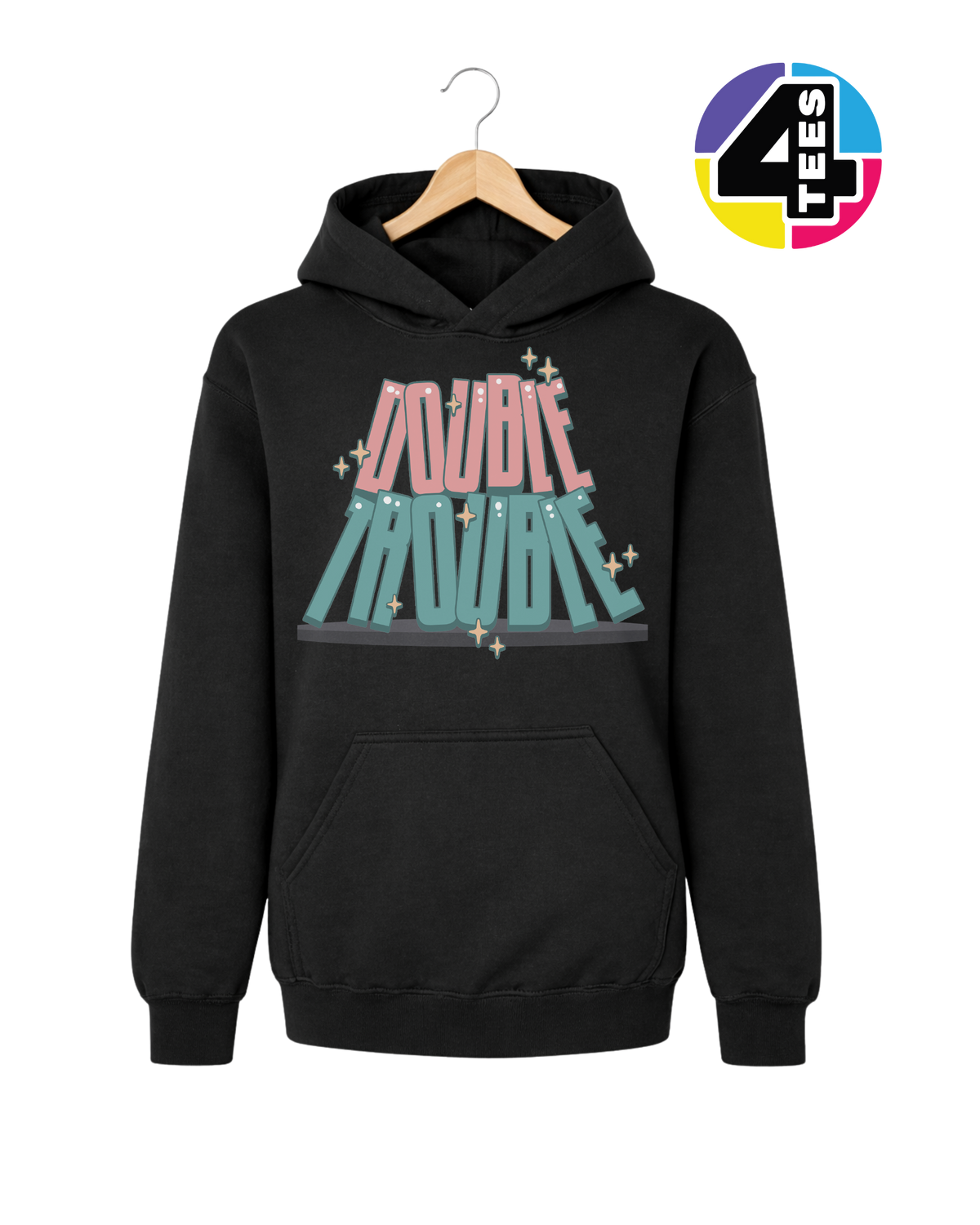 Double Trouble Youth Hoodie