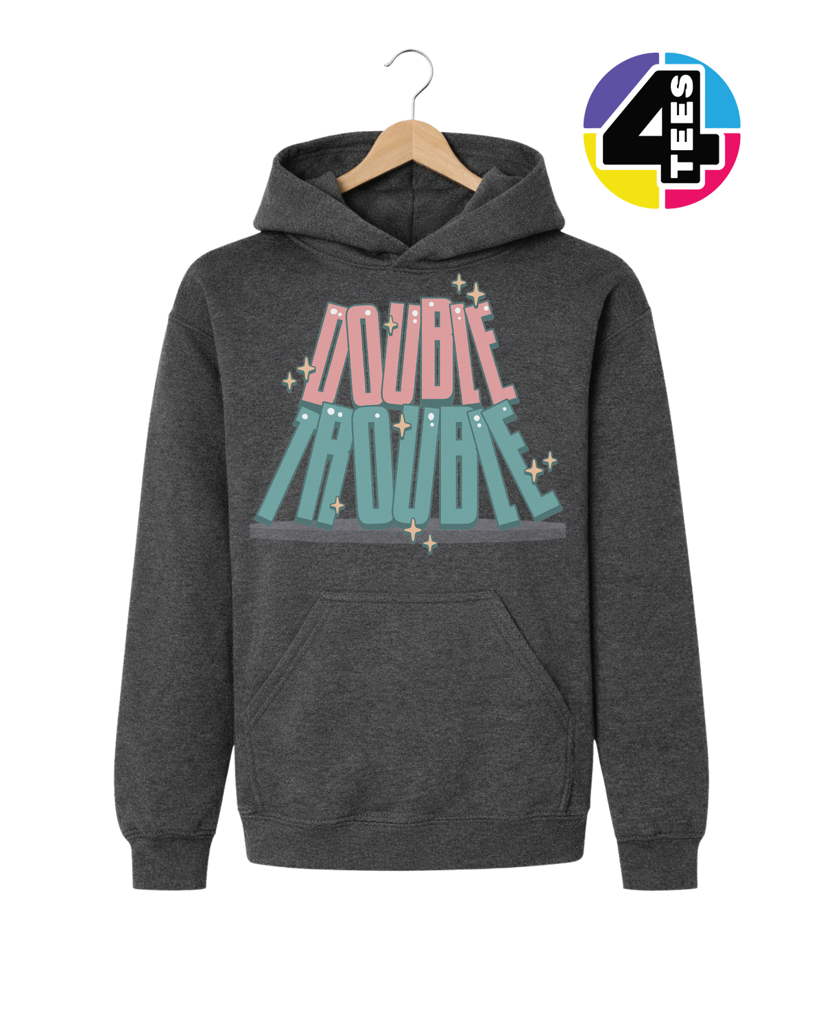Double Trouble Youth Hoodie