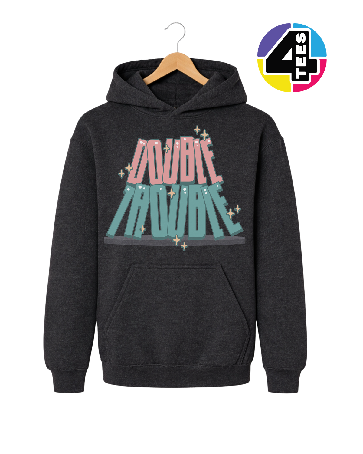 Double Trouble Youth Hoodie