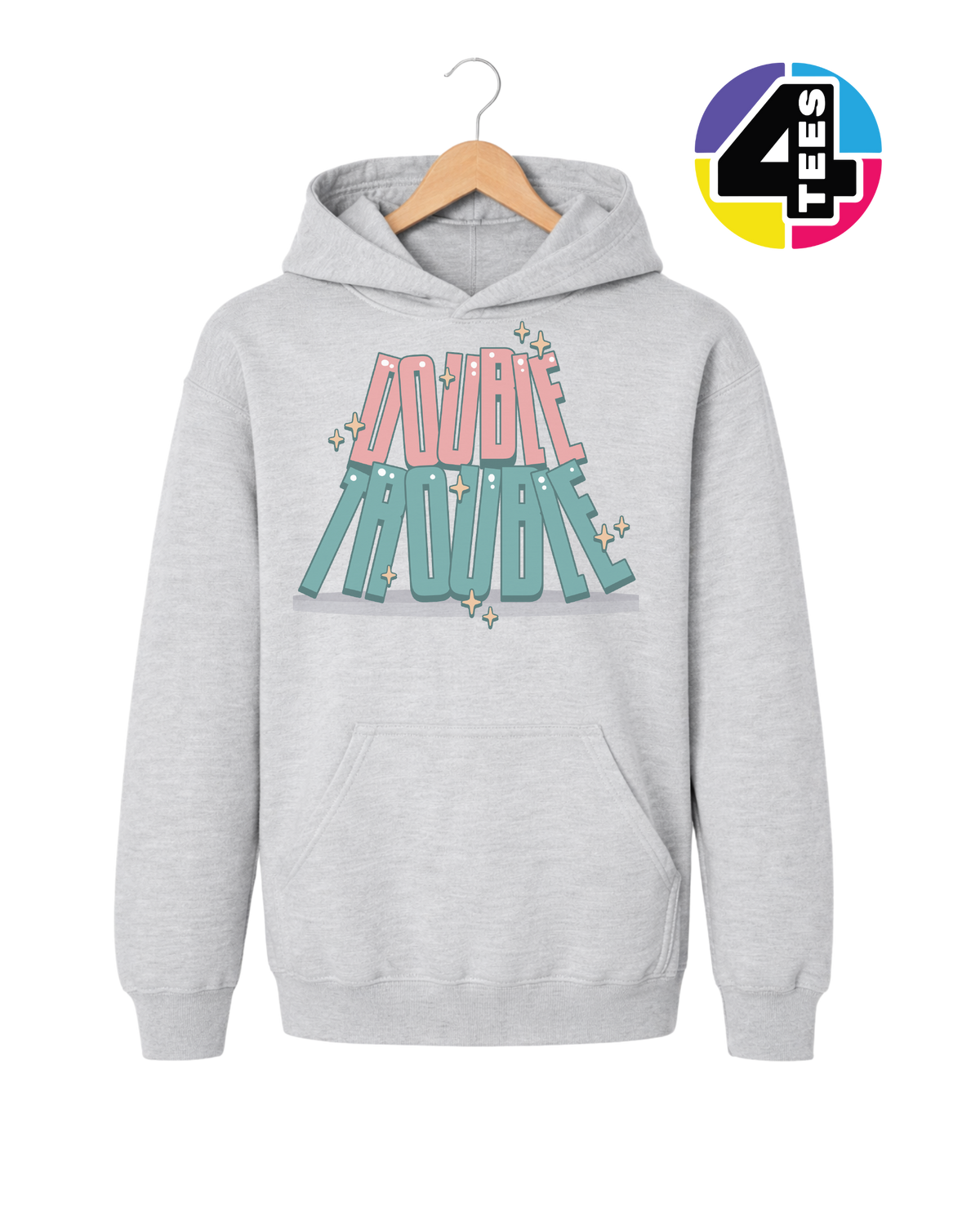 Double Trouble Youth Hoodie