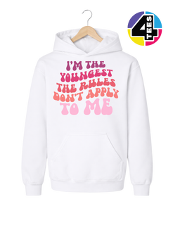 The Youngest & Best Youth Hoodie