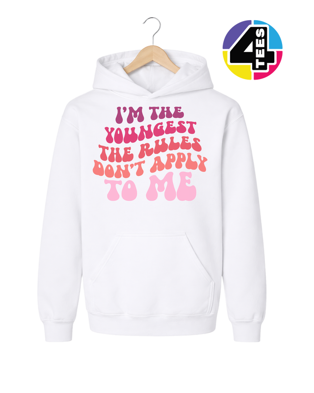 The Youngest & Best Youth Hoodie