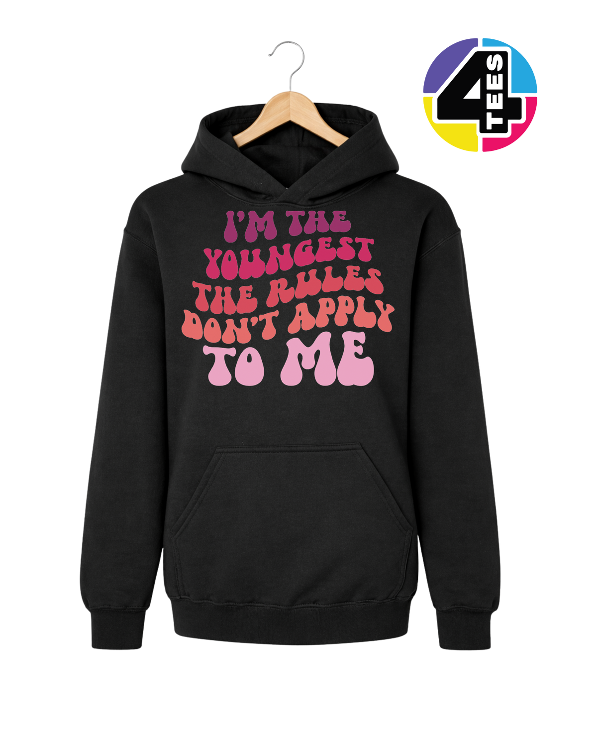The Youngest & Best Youth Hoodie