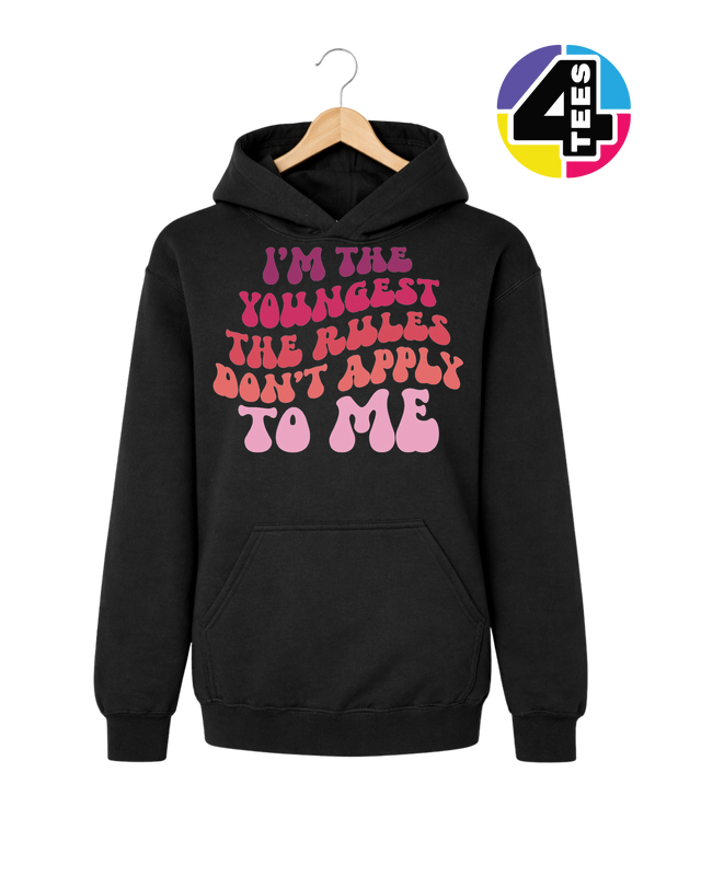 The Youngest & Best Youth Hoodie
