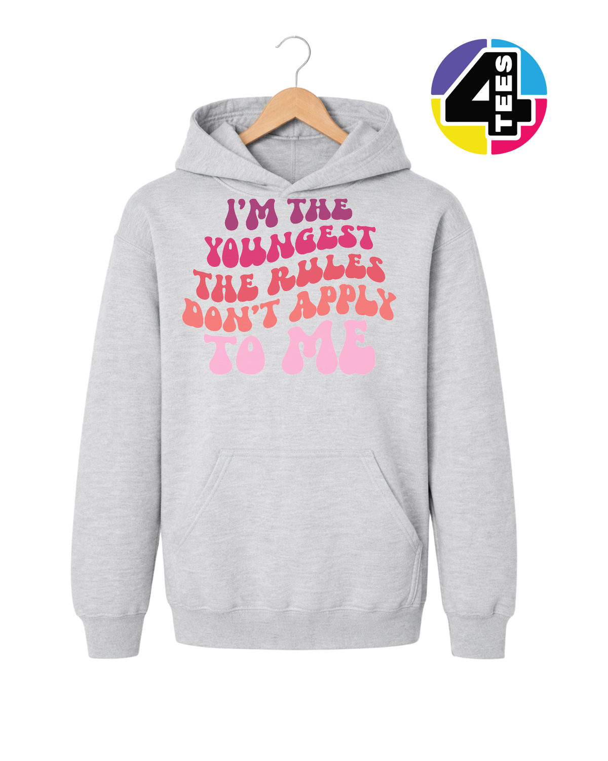 The Youngest & Best Youth Hoodie