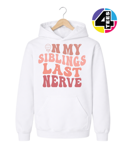 My Siblings' Last Nerve Youth Hoodie
