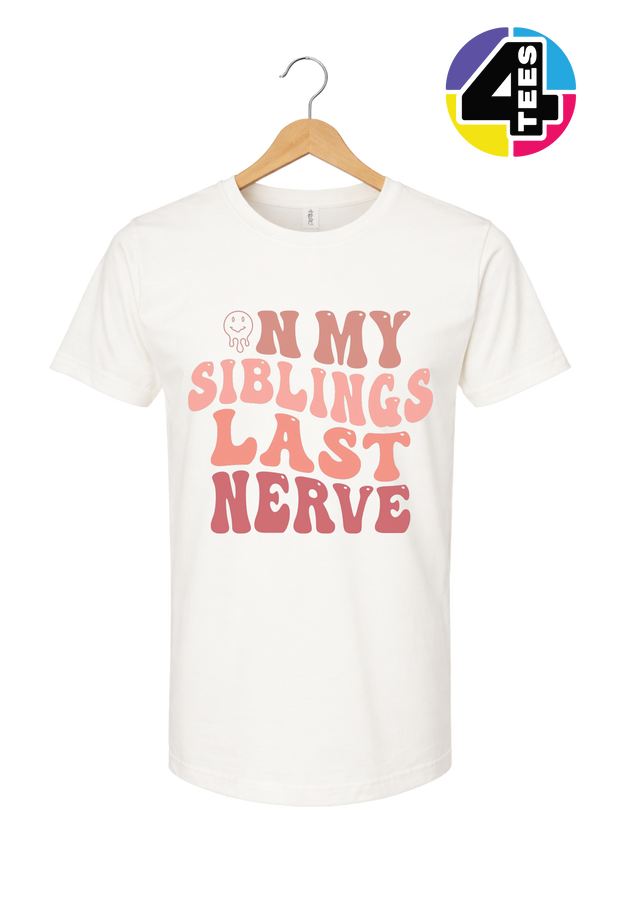 My Siblings' Last Nerve Youth Tee
