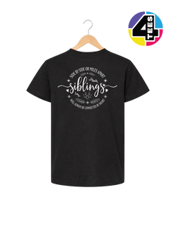 Siblings, Side by Side or Miles Apart Youth Tee