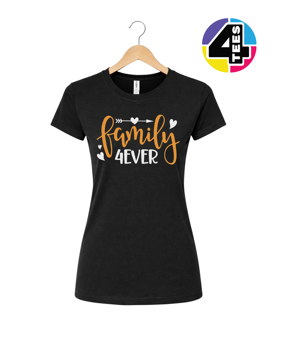 Family Forever Script Women's Tee