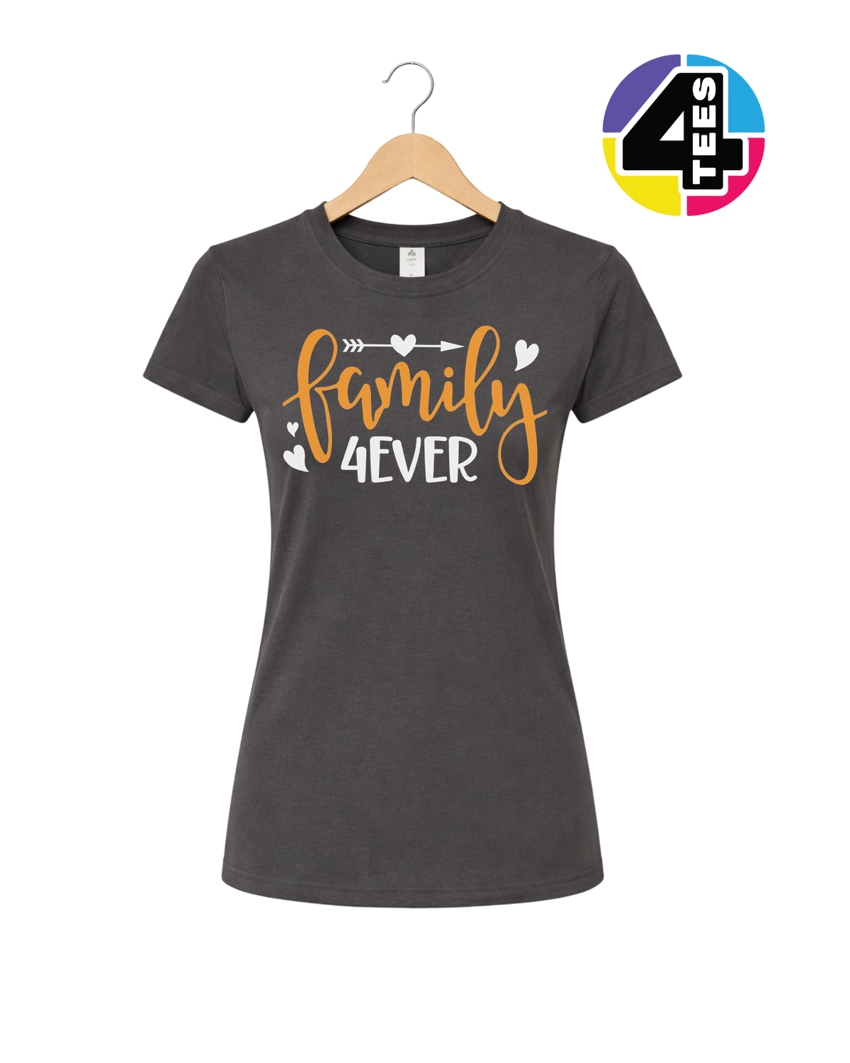 Family Forever Script Women's Tee