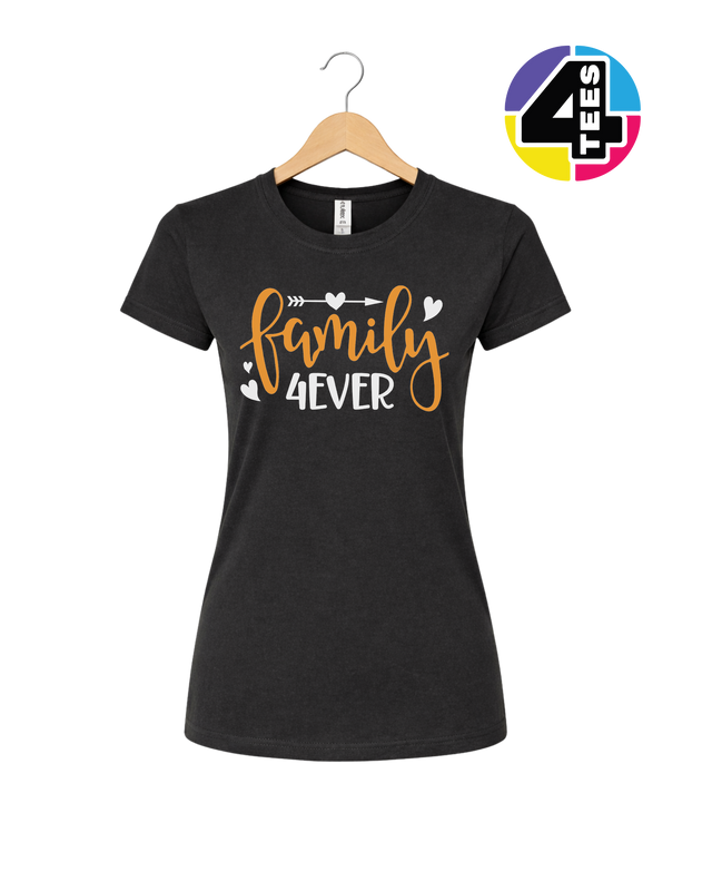 Family Forever Script Women's Tee
