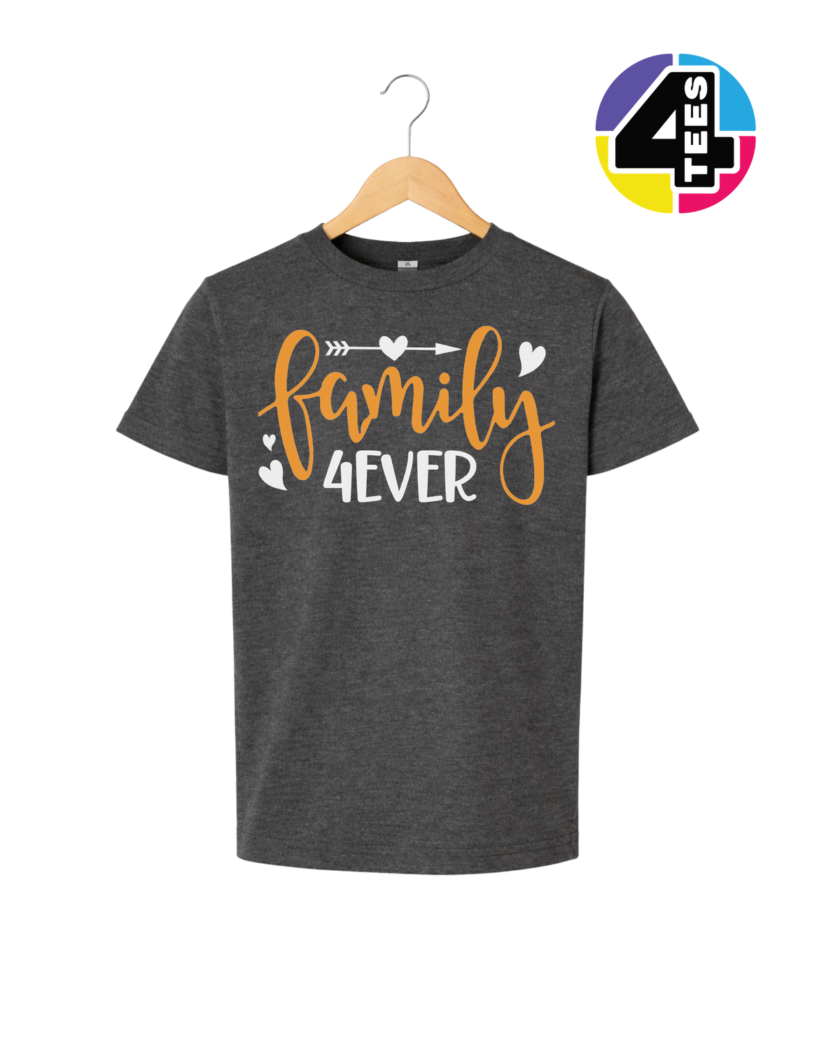 Family Forever Script Youth Tee