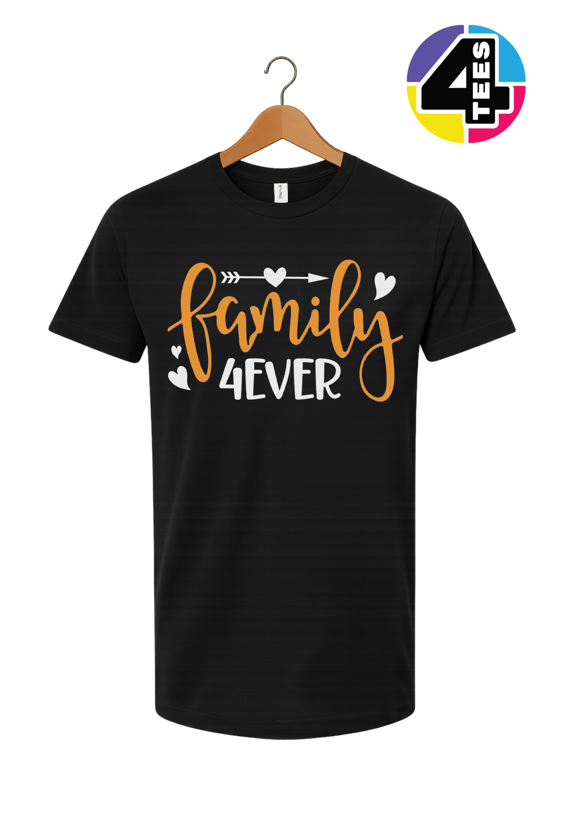 Family Forever Script Tee