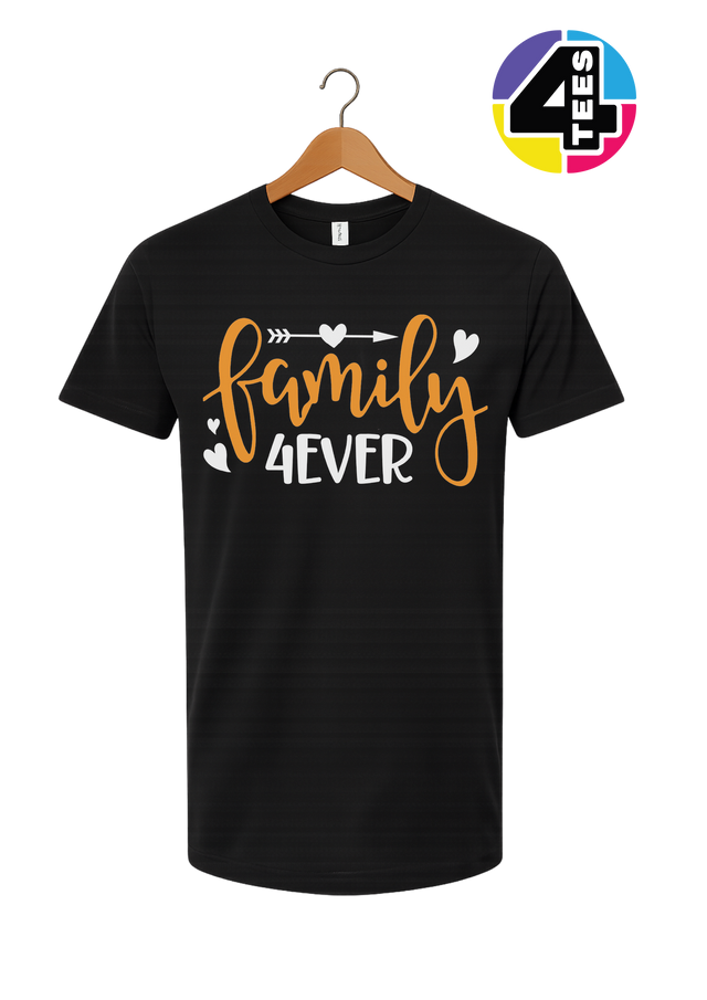 Family Forever Script Tee