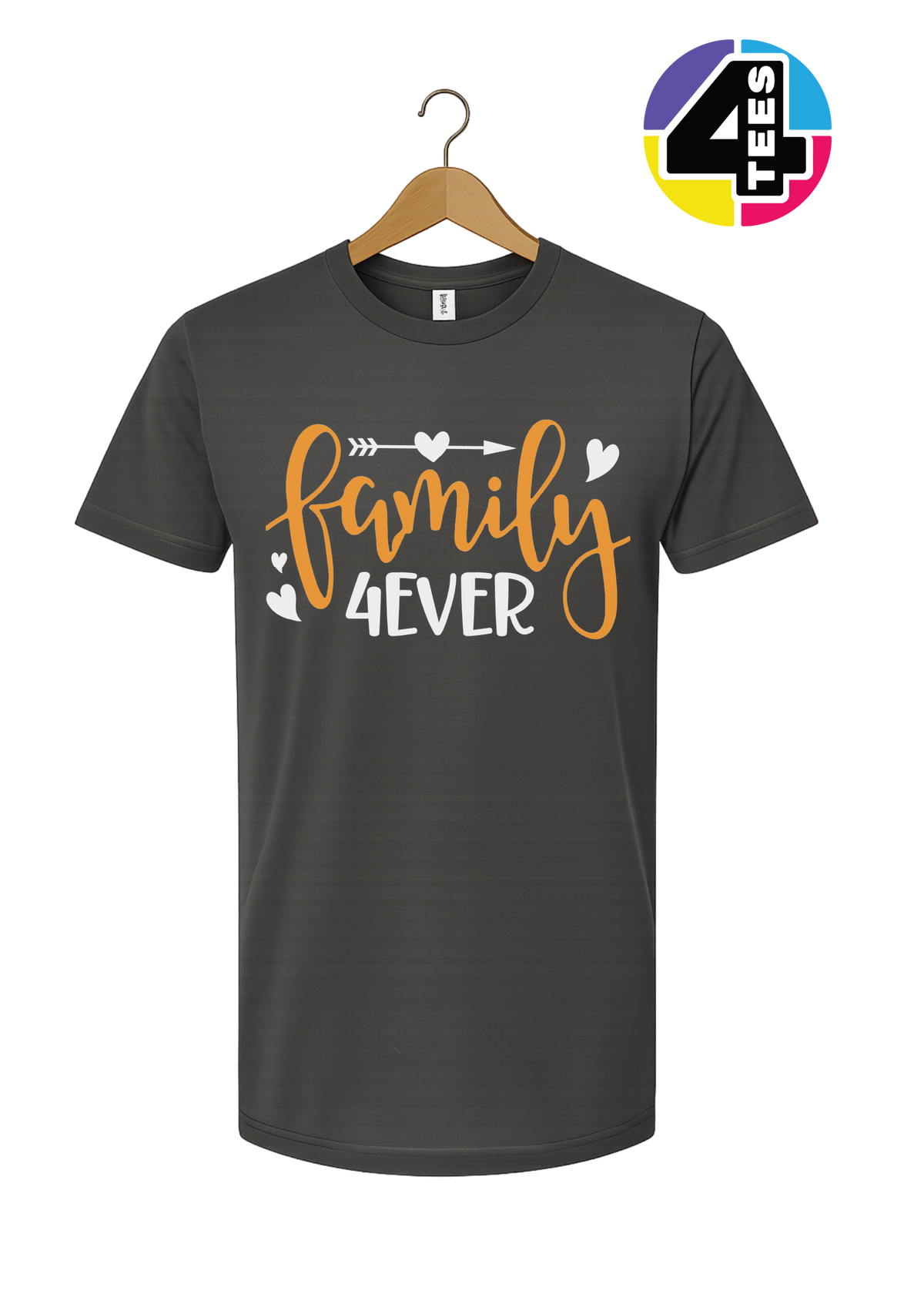 Family Forever Script Tee