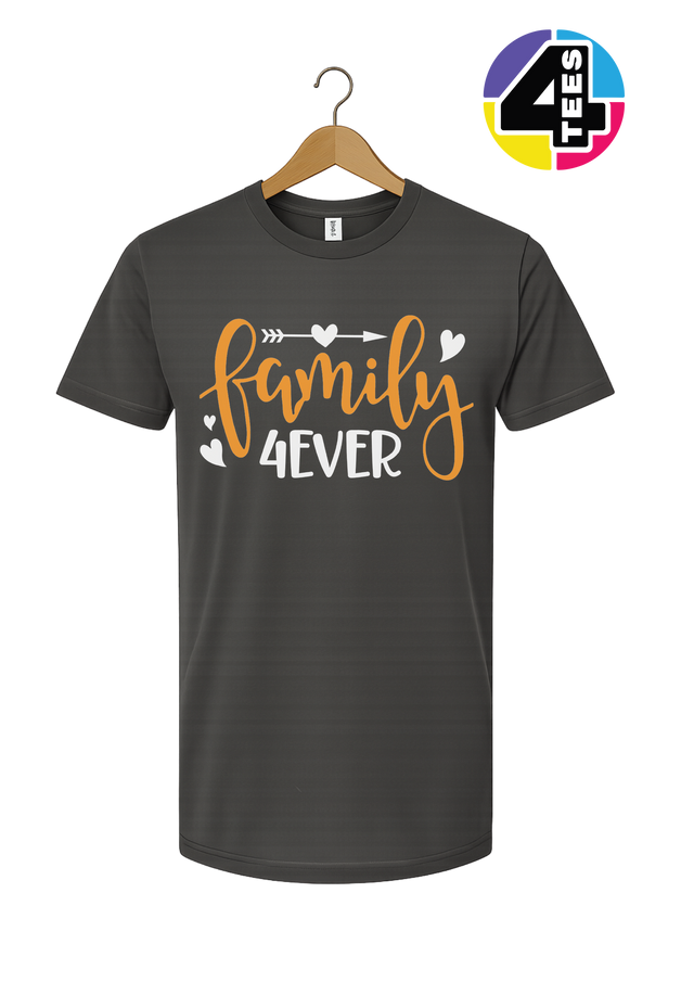 Family Forever Script Tee