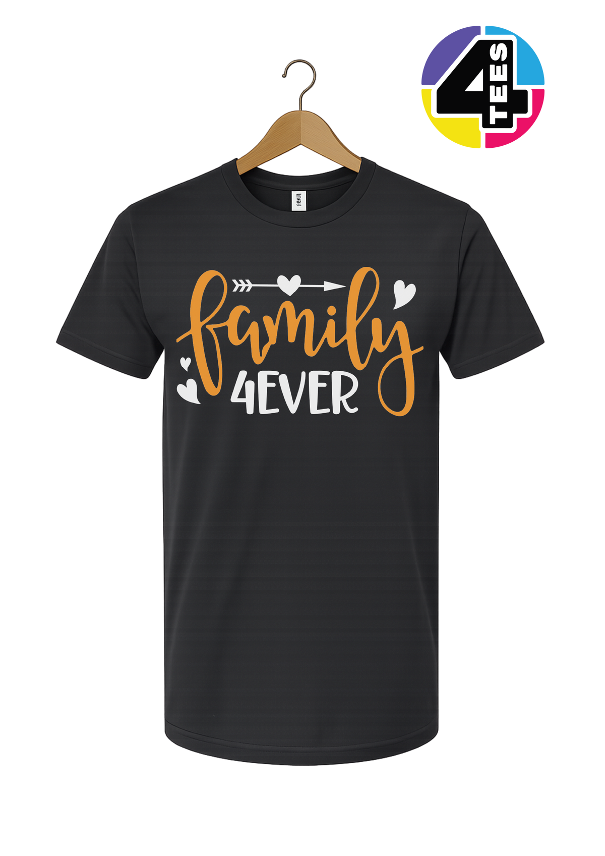 Family Forever Script Tee