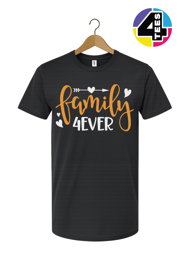 Family Forever Script Tee