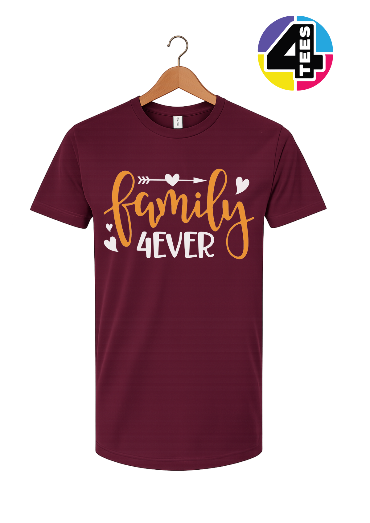 Family Forever Script Tee
