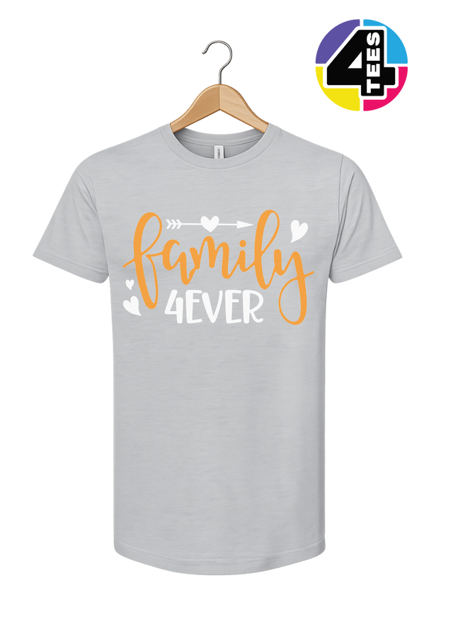 Family Forever Script Tee