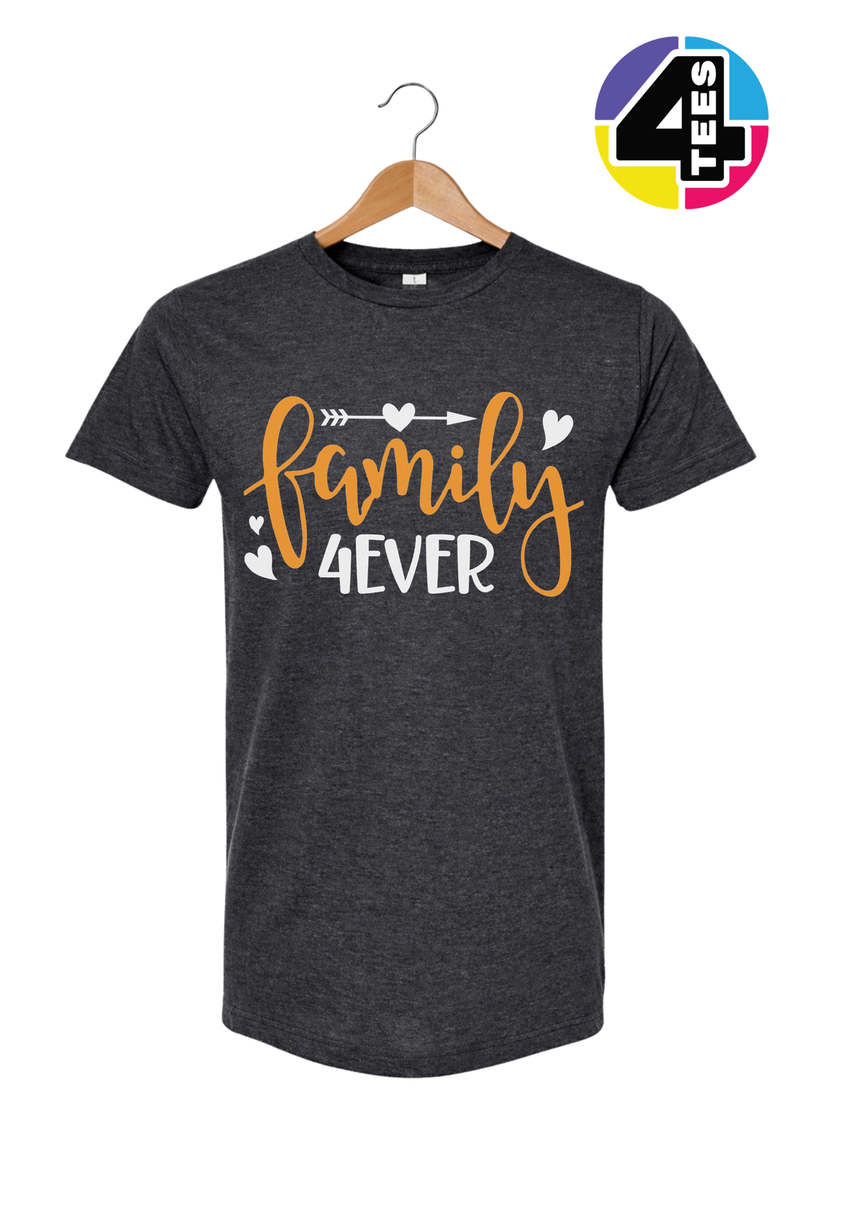 Family Forever Script Tee