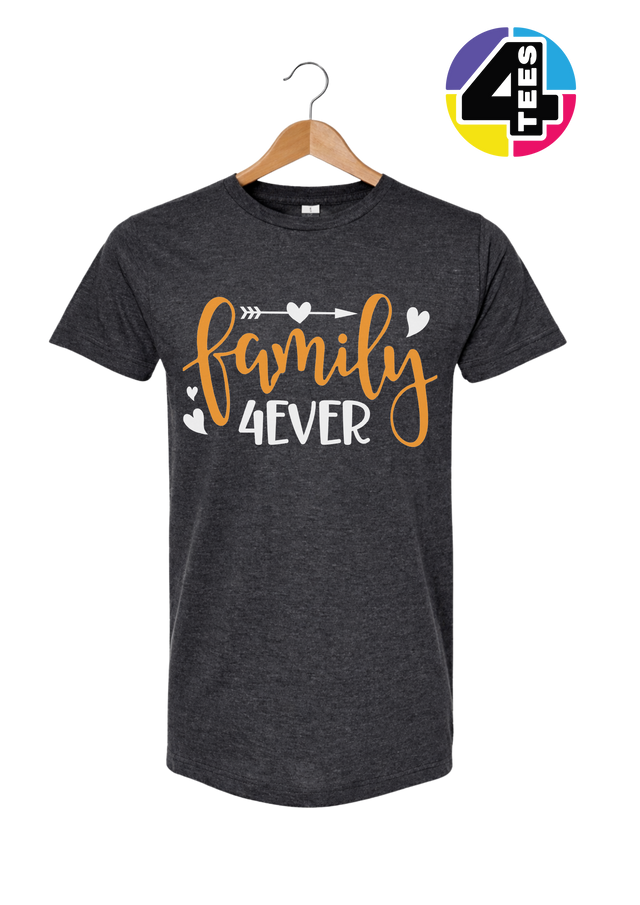 Family Forever Script Tee