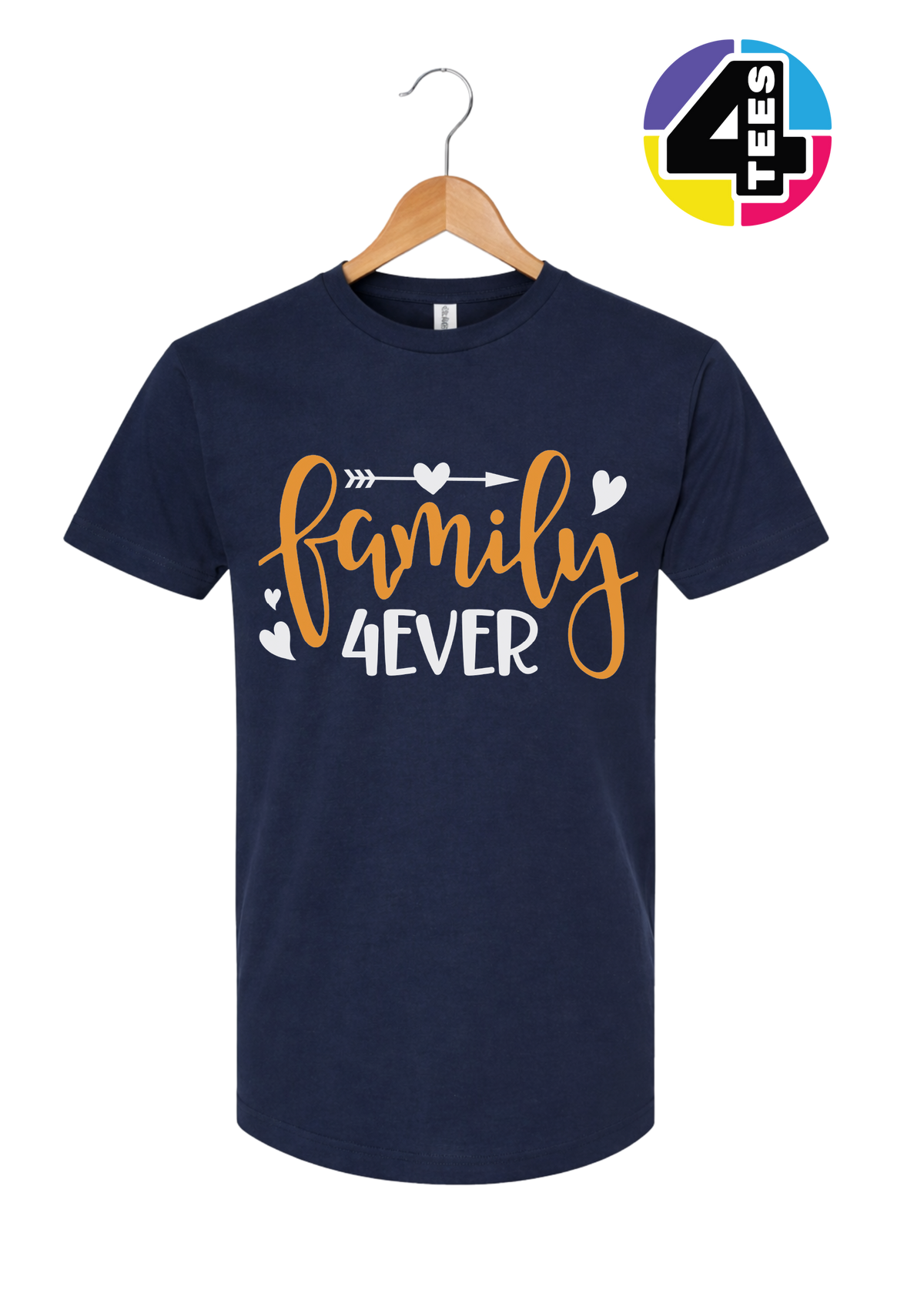 Family Forever Script Tee