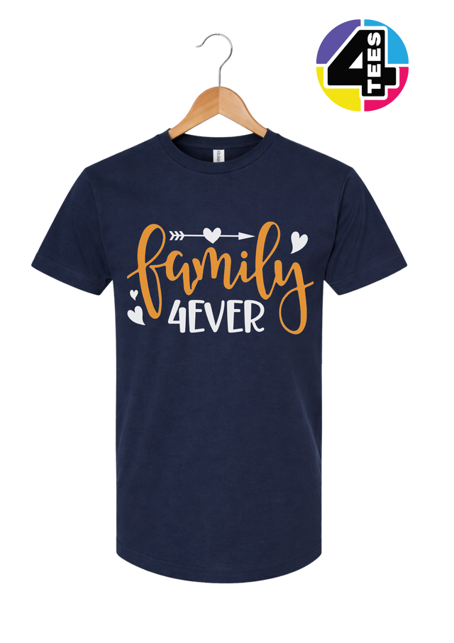 Family Forever Script Tee