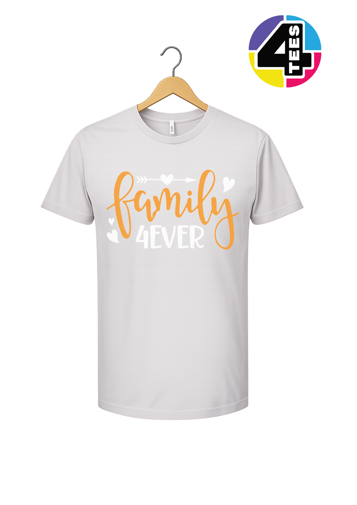 Family Forever Script Tee