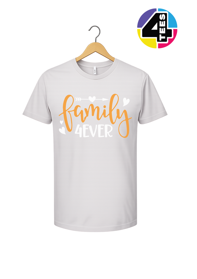 Family Forever Script Tee