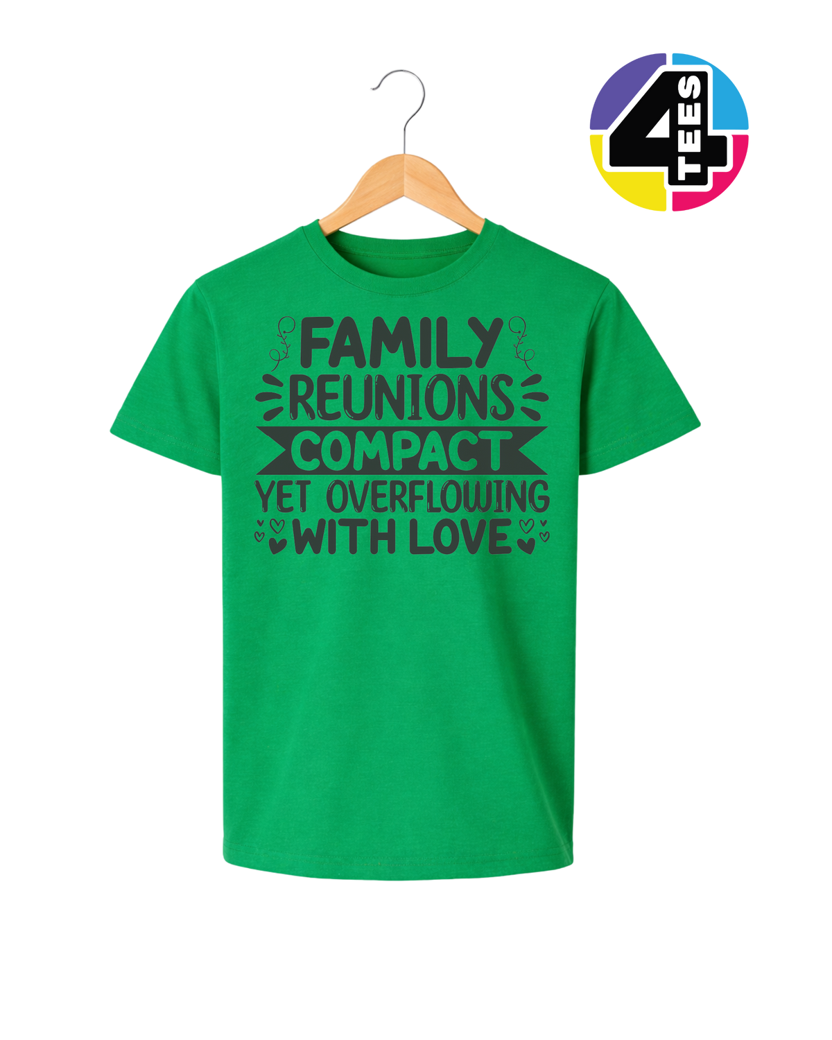 Compact Yet Overflowing With Love Youth Tee