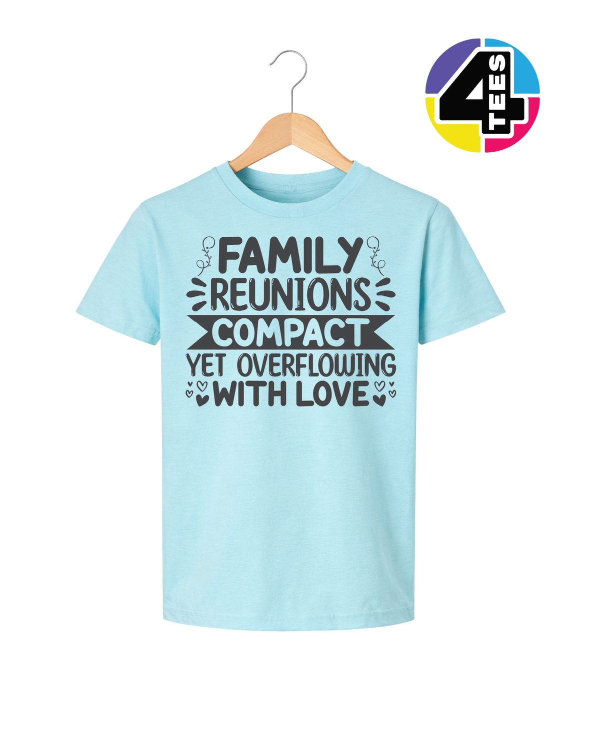 Compact Yet Overflowing With Love Youth Tee