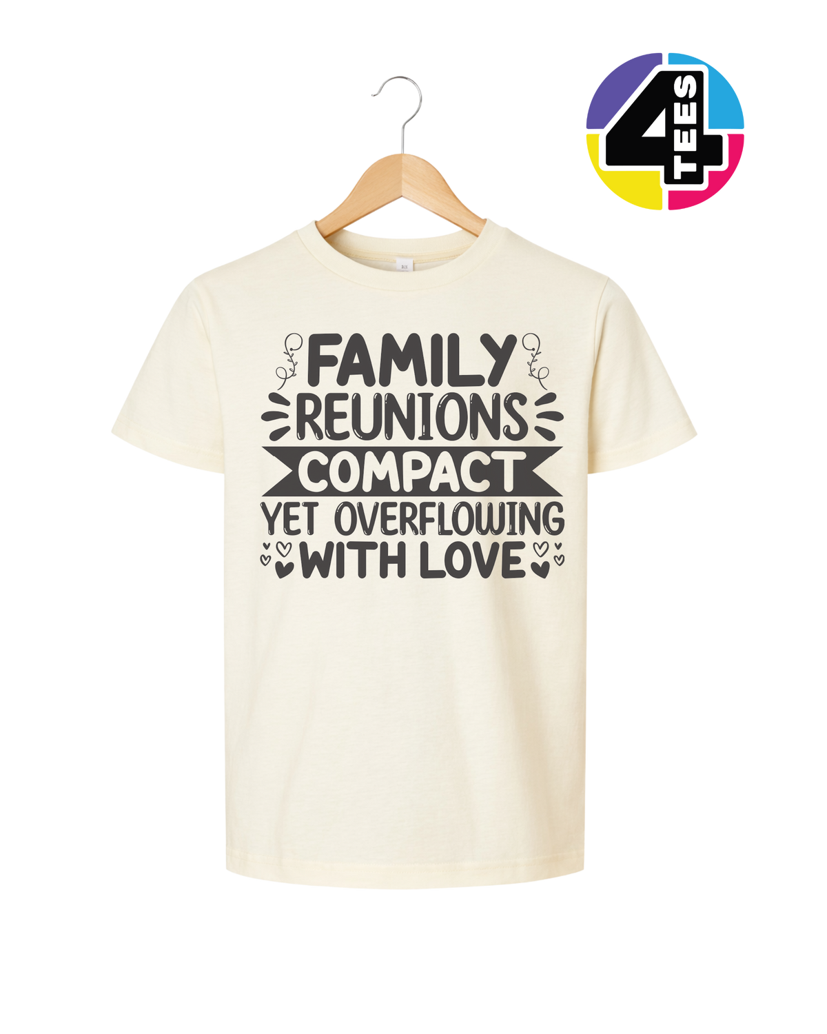 Compact Yet Overflowing With Love Youth Tee